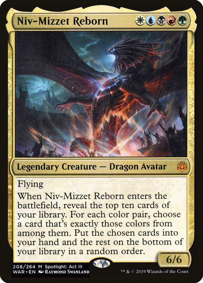 Niv-Mizzet Reborn [War of the Spark] | Game Master's Emporium (The New GME)