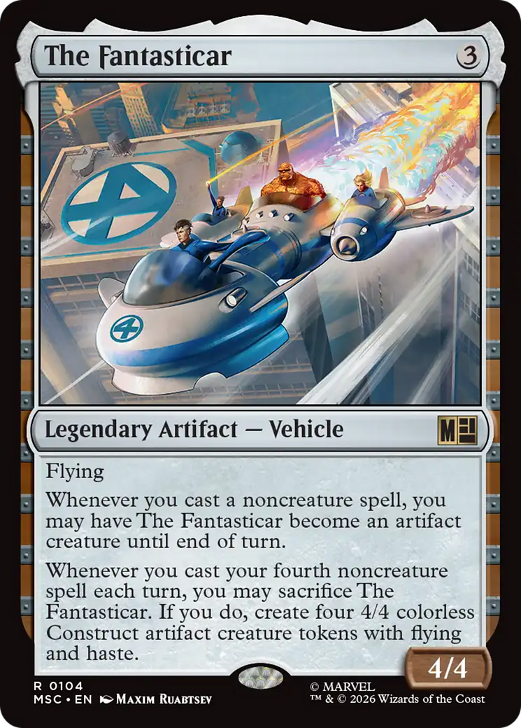 The Fantasticar [Marvel Super Heroes Commander] | Game Master's Emporium (The New GME)