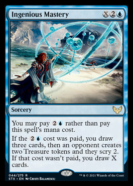 Ingenious Mastery [Strixhaven: School of Mages] | Game Master's Emporium (The New GME)