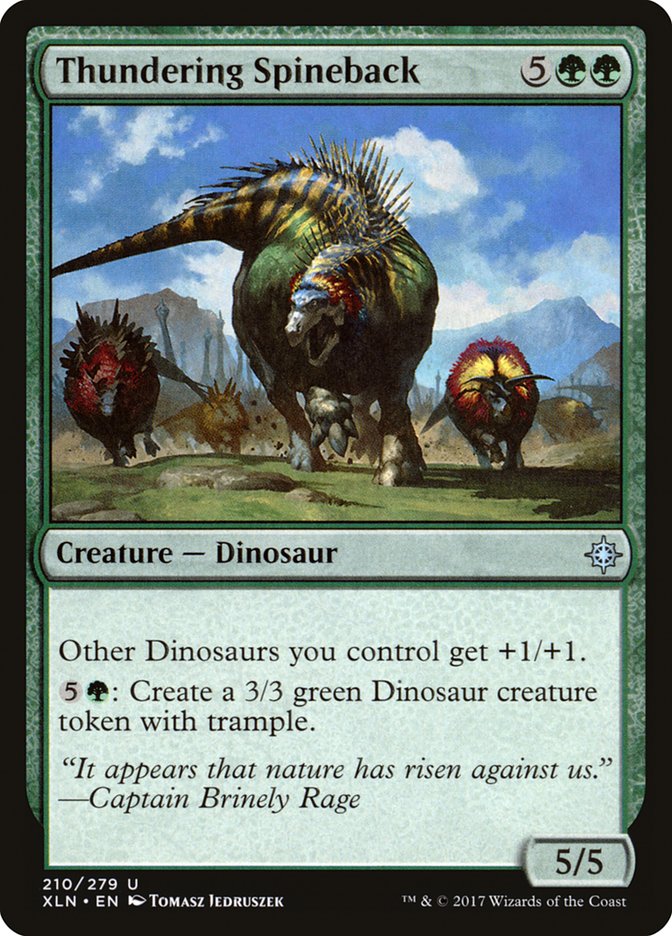 Thundering Spineback [Ixalan] | Game Master's Emporium (The New GME)