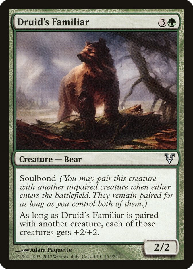 Druid's Familiar [Avacyn Restored] | Game Master's Emporium (The New GME)