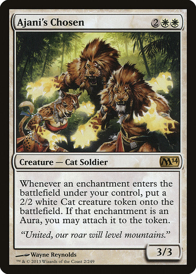 Ajani's Chosen [Magic 2014] | Game Master's Emporium (The New GME)