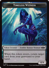 Goat // Timeless Witness Double-Sided Token [Tarkir: Dragonstorm Commander Tokens] | Game Master's Emporium (The New GME)