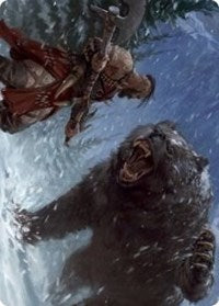 Blizzard Brawl Art Card [Kaldheim Art Series] | Game Master's Emporium (The New GME)