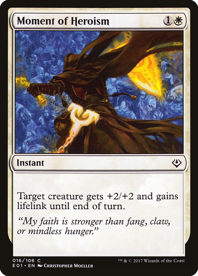 Moment of Heroism [Archenemy: Nicol Bolas] | Game Master's Emporium (The New GME)