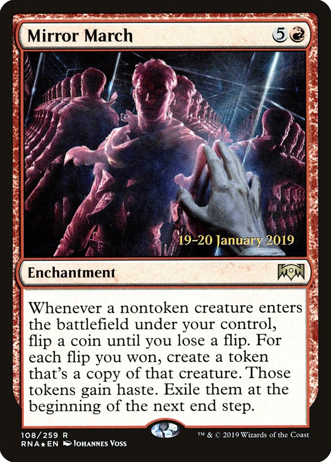 Mirror March [Ravnica Allegiance Prerelease Promos] | Game Master's Emporium (The New GME)