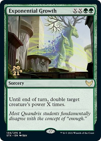 Exponential Growth [Strixhaven: School of Mages Prerelease Promos] | Game Master's Emporium (The New GME)