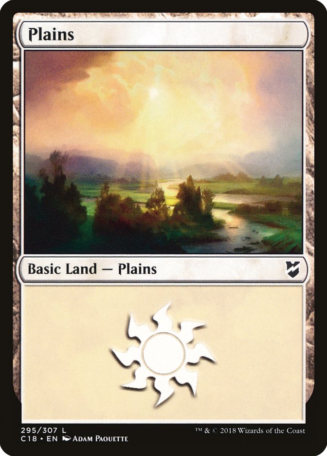 Plains (295) [Commander 2018] | Game Master's Emporium (The New GME)