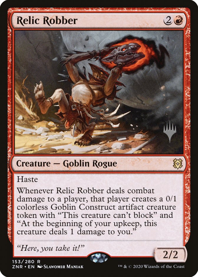 Relic Robber (Promo Pack) [Zendikar Rising Promos] | Game Master's Emporium (The New GME)