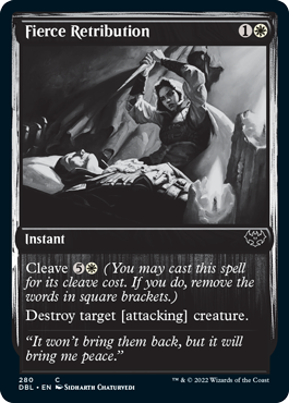 Fierce Retribution [Innistrad: Double Feature] | Game Master's Emporium (The New GME)