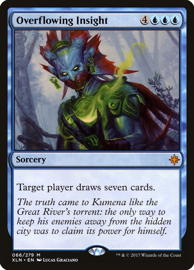 Overflowing Insight [Ixalan] | Game Master's Emporium (The New GME)