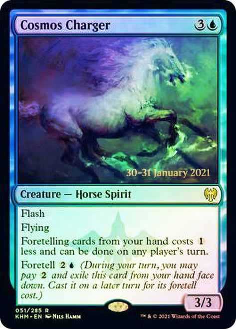 Cosmos Charger [Kaldheim Prerelease Promos] | Game Master's Emporium (The New GME)