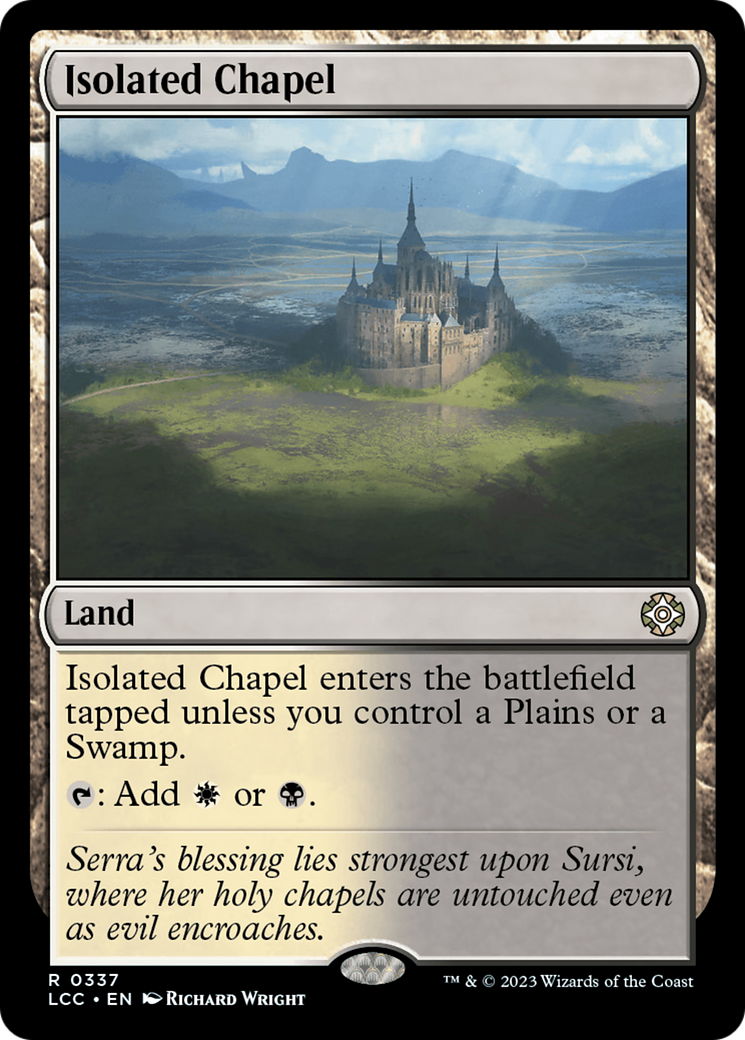 Isolated Chapel [The Lost Caverns of Ixalan Commander] | Game Master's Emporium (The New GME)