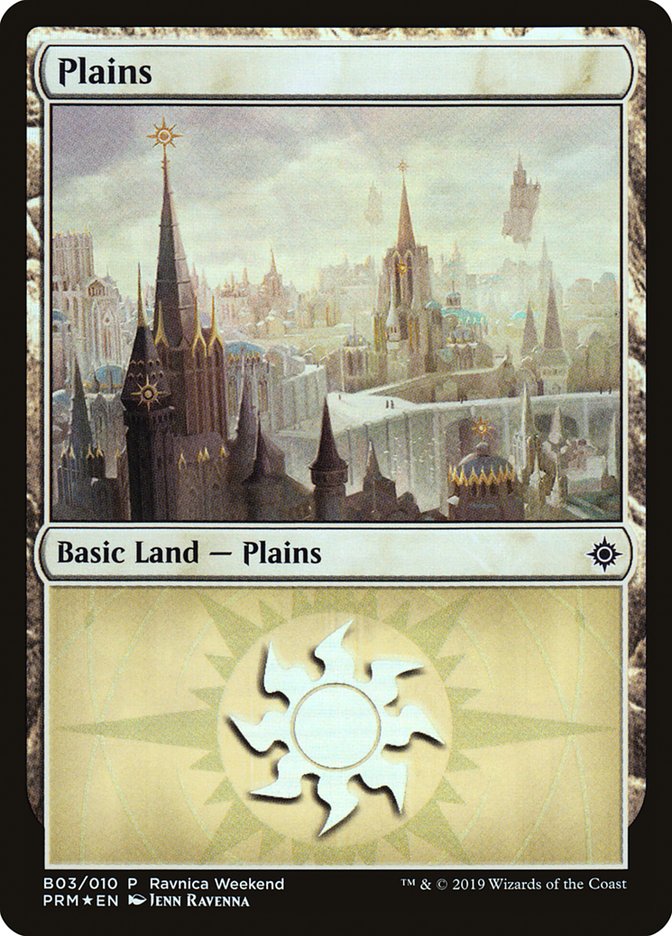 Plains (B03) [Ravnica Allegiance Guild Kit] | Game Master's Emporium (The New GME)