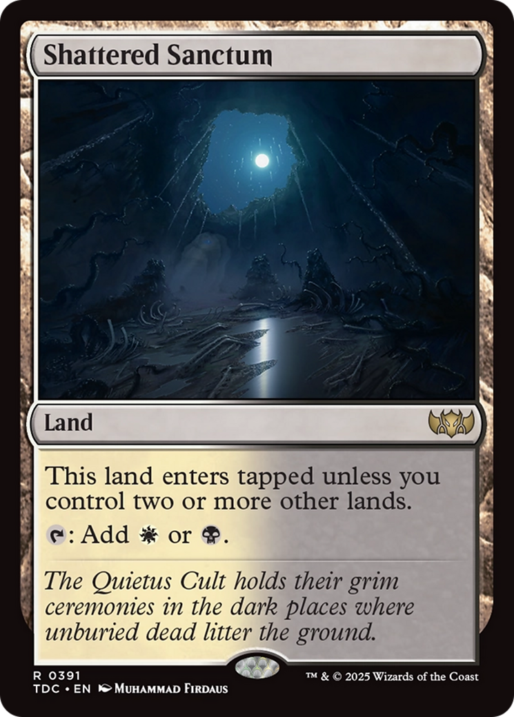 Shattered Sanctum [Tarkir: Dragonstorm Commander] | Game Master's Emporium (The New GME)