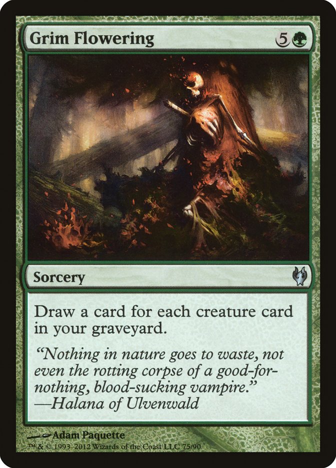 Grim Flowering [Duel Decks: Izzet vs. Golgari] | Game Master's Emporium (The New GME)