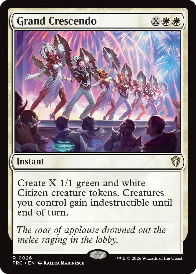 Grand Crescendo [Reality Fracture Commander] | Game Master's Emporium (The New GME)