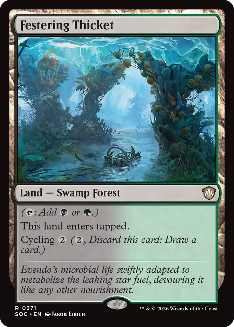 Festering Thicket [Secrets of Strixhaven Commander] | Game Master's Emporium (The New GME)