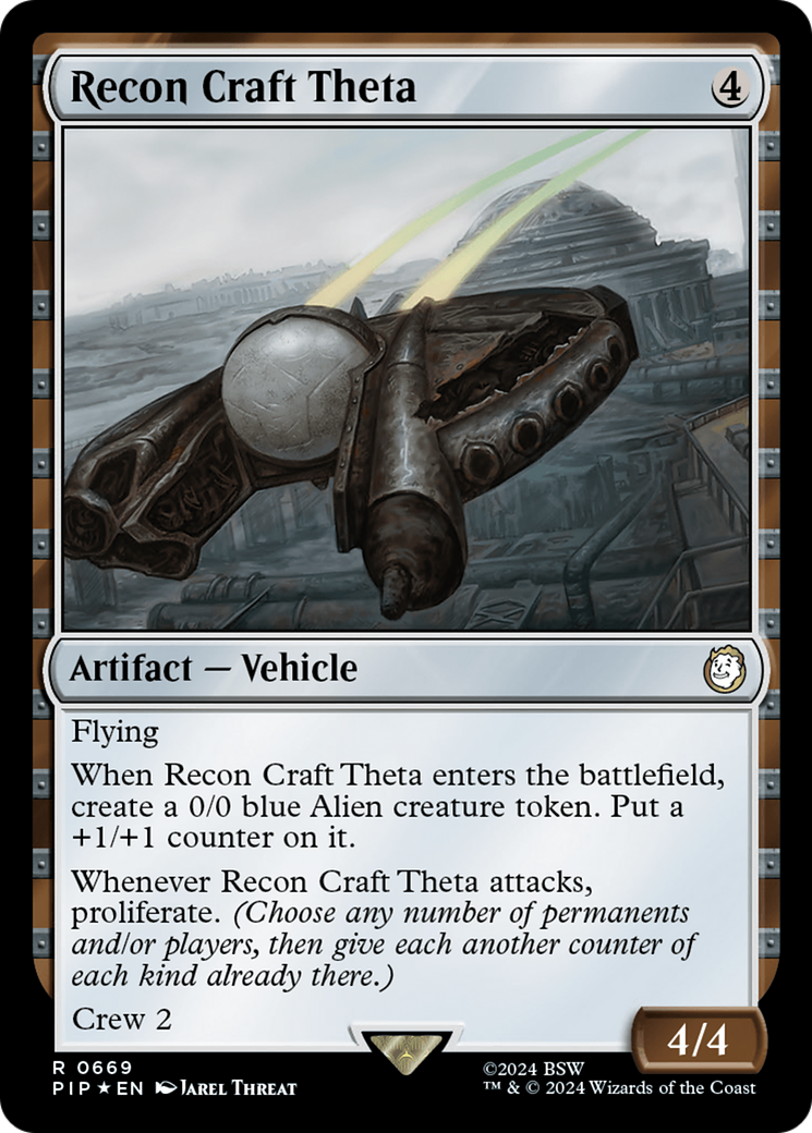 Recon Craft Theta (Surge Foil) [Fallout] | Game Master's Emporium (The New GME)