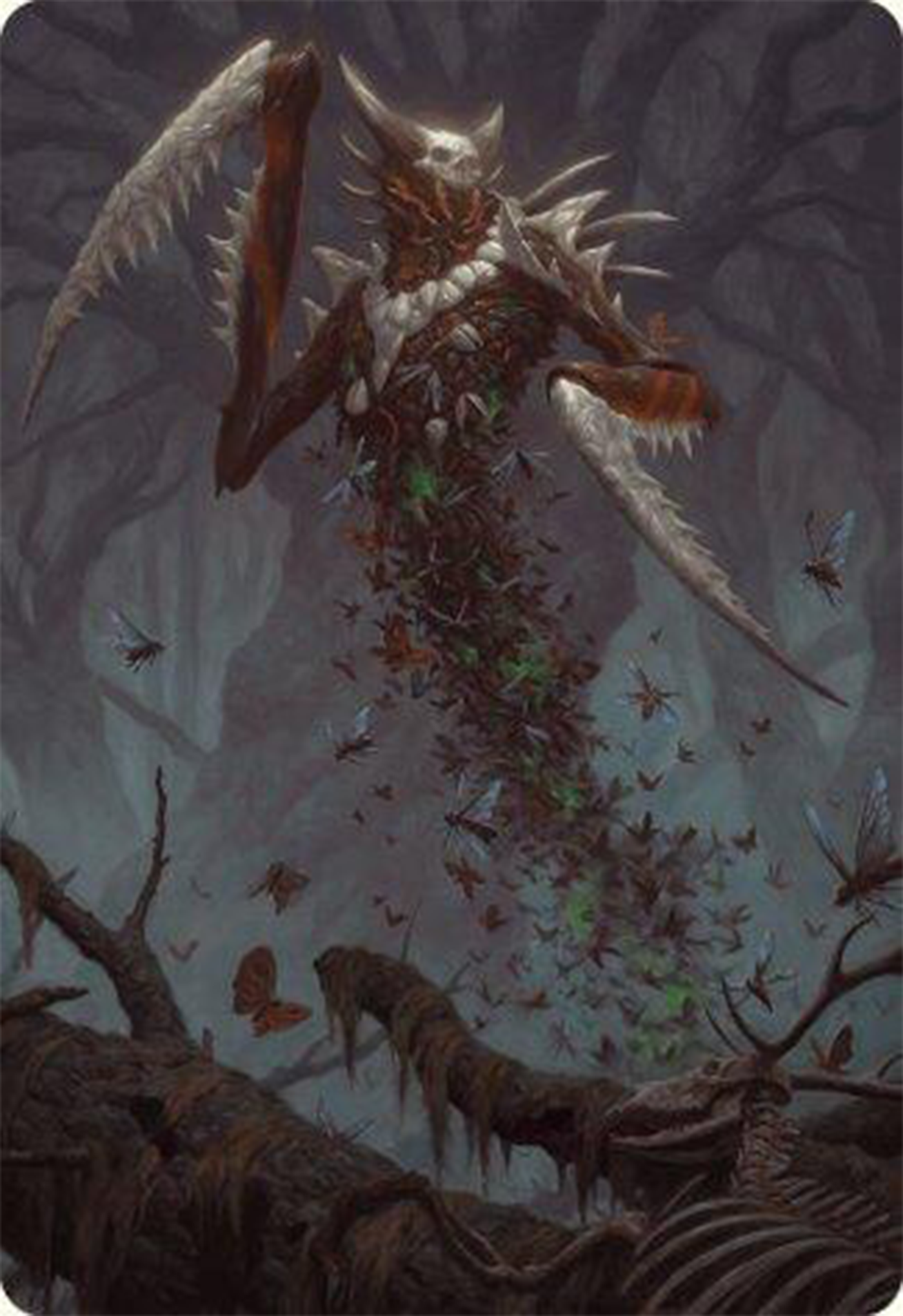 Grist, the Plague Swarm Art Card [Modern Horizons 3 Art Series] | Game Master's Emporium (The New GME)