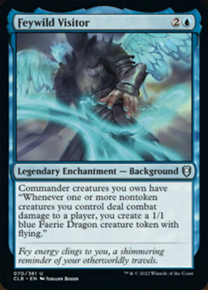 Feywild Visitor [Commander Legends: Battle for Baldur's Gate] | Game Master's Emporium (The New GME)