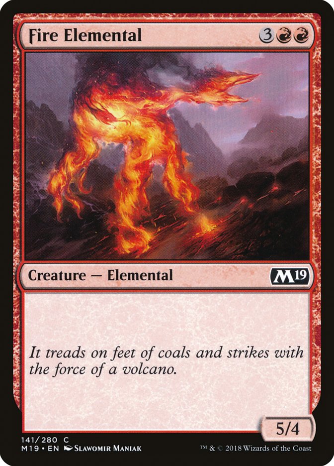 Fire Elemental [Core Set 2019] | Game Master's Emporium (The New GME)