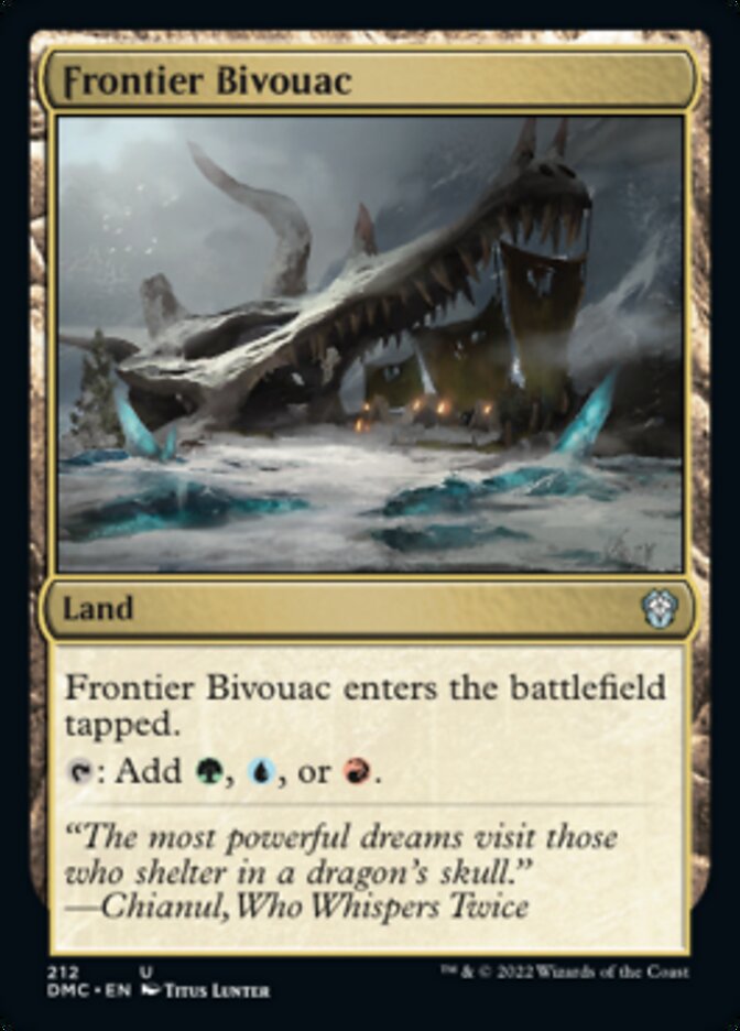 Frontier Bivouac [Dominaria United Commander] | Game Master's Emporium (The New GME)