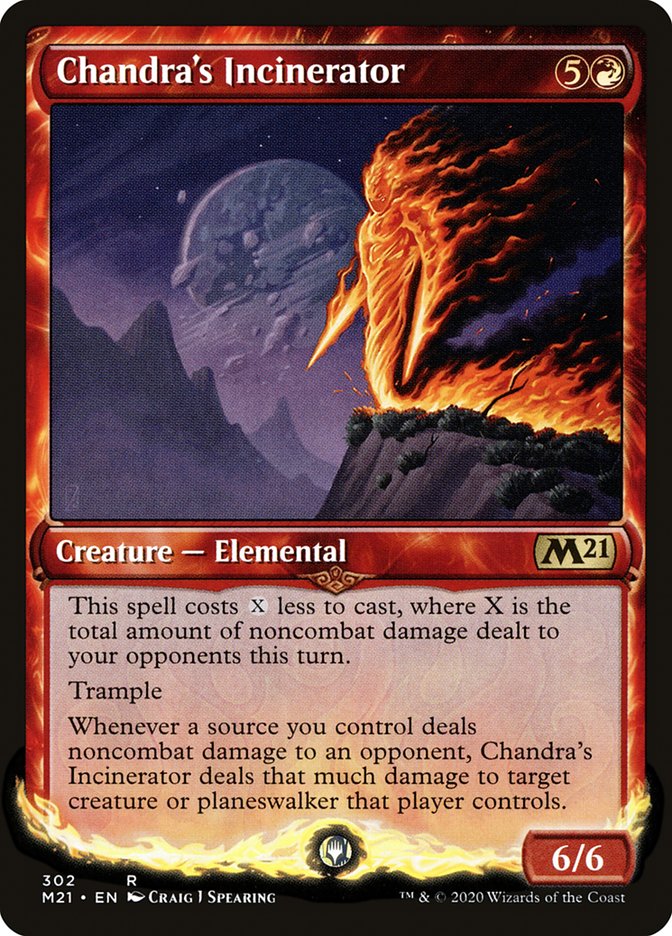 Chandra's Incinerator (Showcase) [Core Set 2021] | Game Master's Emporium (The New GME)
