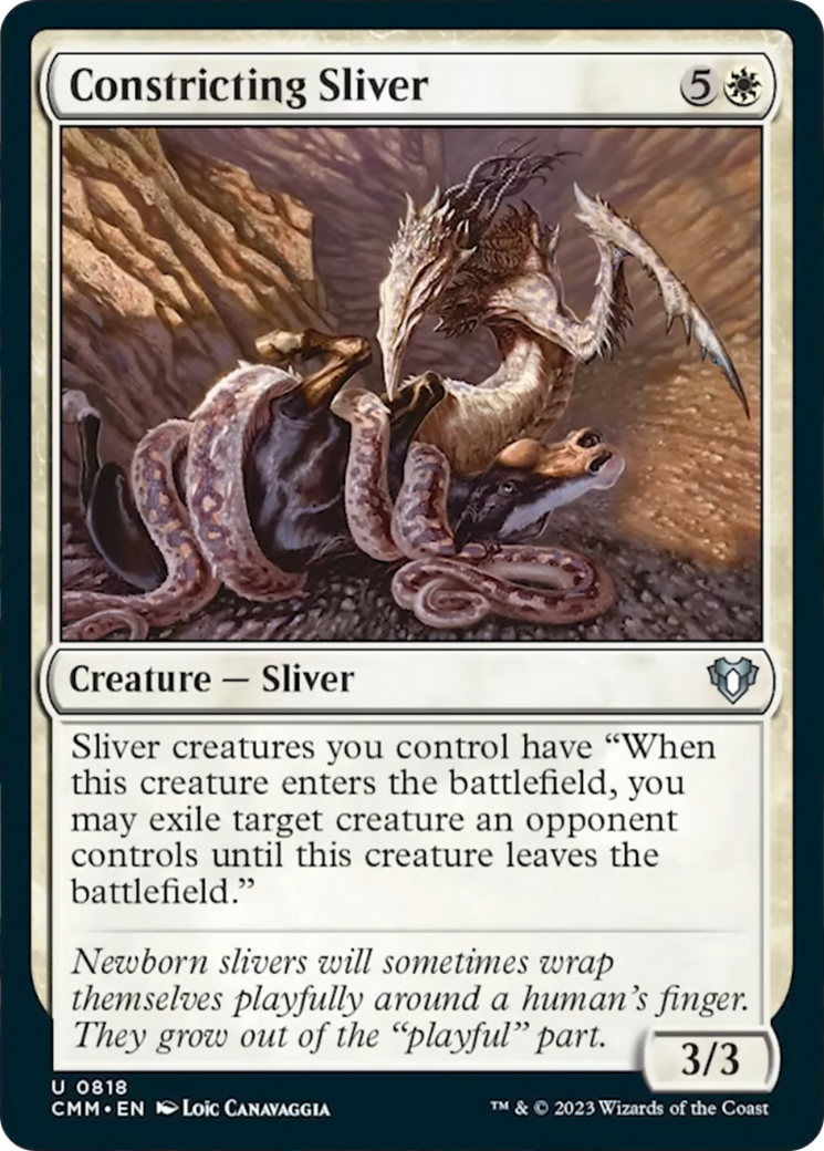 Constricting Sliver [Commander Masters] | Game Master's Emporium (The New GME)