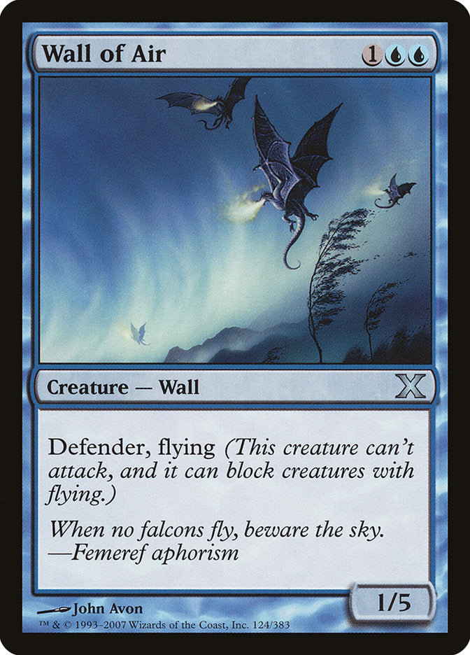 Wall of Air [Tenth Edition] | Game Master's Emporium (The New GME)