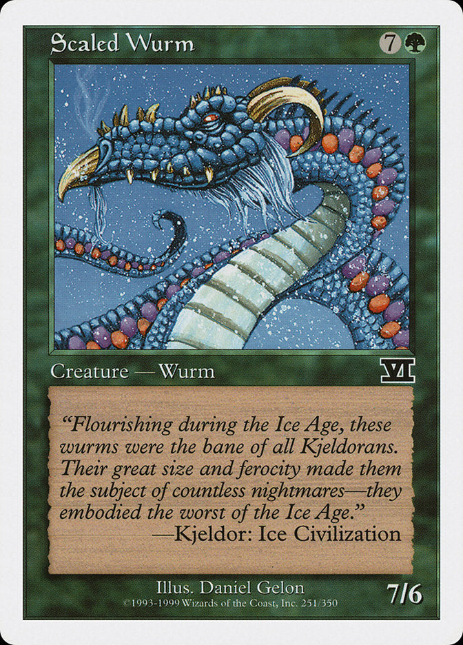 Scaled Wurm [Classic Sixth Edition] | Game Master's Emporium (The New GME)
