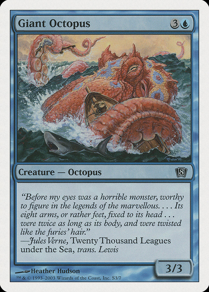 Giant Octopus [Eighth Edition] | Game Master's Emporium (The New GME)