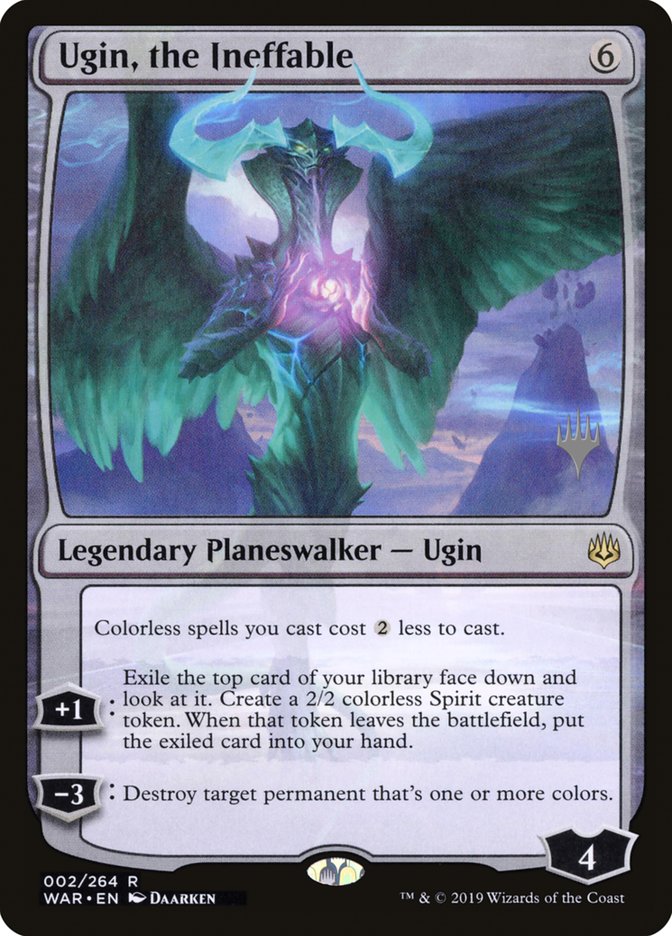 Ugin, the Ineffable (Promo Pack) [War of the Spark Promos] | Game Master's Emporium (The New GME)