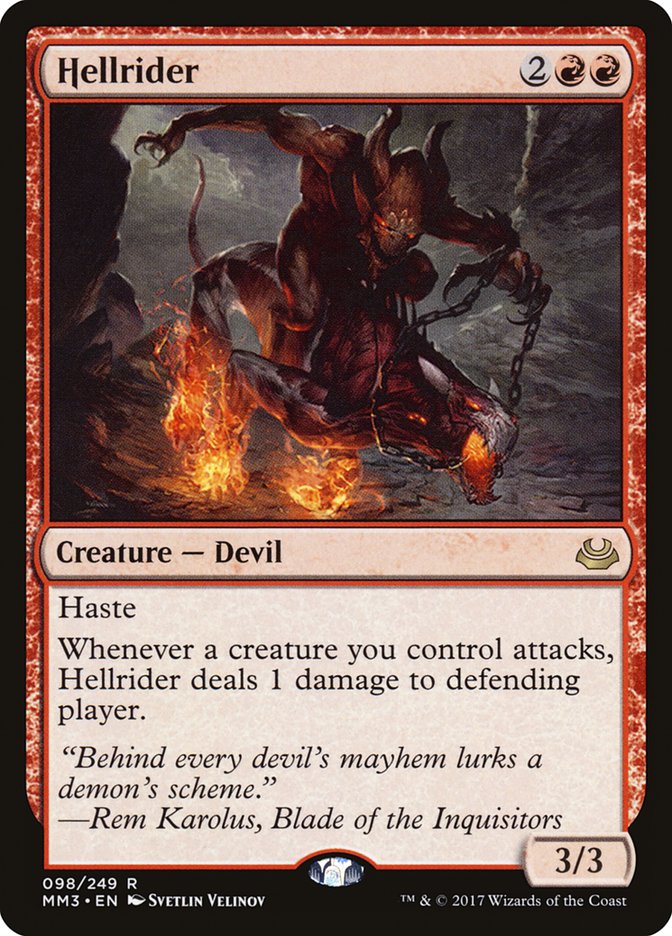 Hellrider [Modern Masters 2017] | Game Master's Emporium (The New GME)