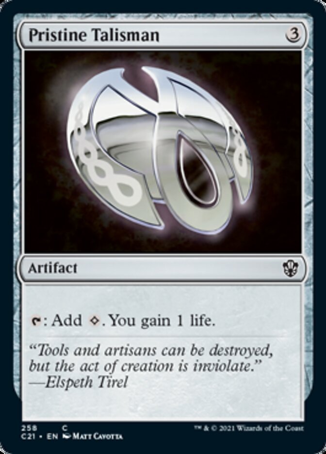 Pristine Talisman [Commander 2021] | Game Master's Emporium (The New GME)