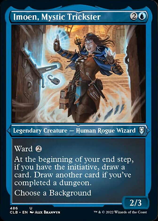 Imoen, Mystic Trickster (Foil Etched) [Commander Legends: Battle for Baldur's Gate] | Game Master's Emporium (The New GME)