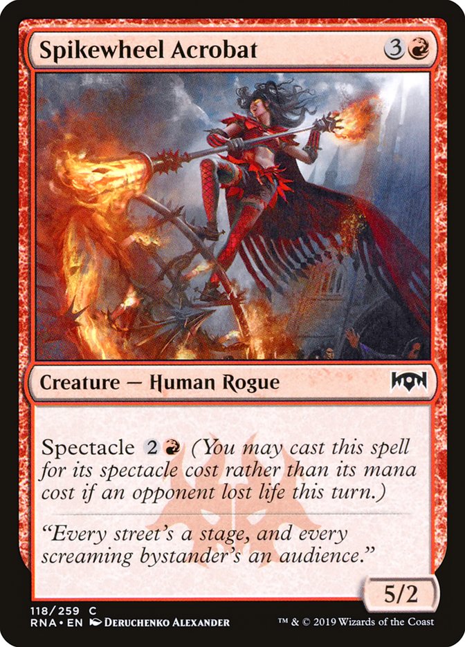 Spikewheel Acrobat [Ravnica Allegiance] | Game Master's Emporium (The New GME)