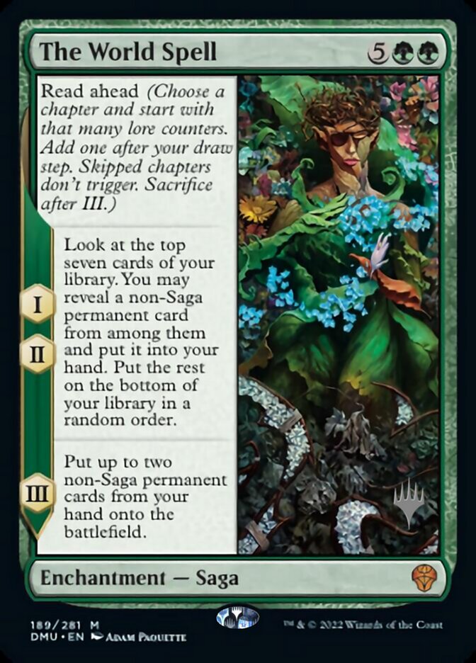 The World Spell (Promo Pack) [Dominaria United Promos] | Game Master's Emporium (The New GME)