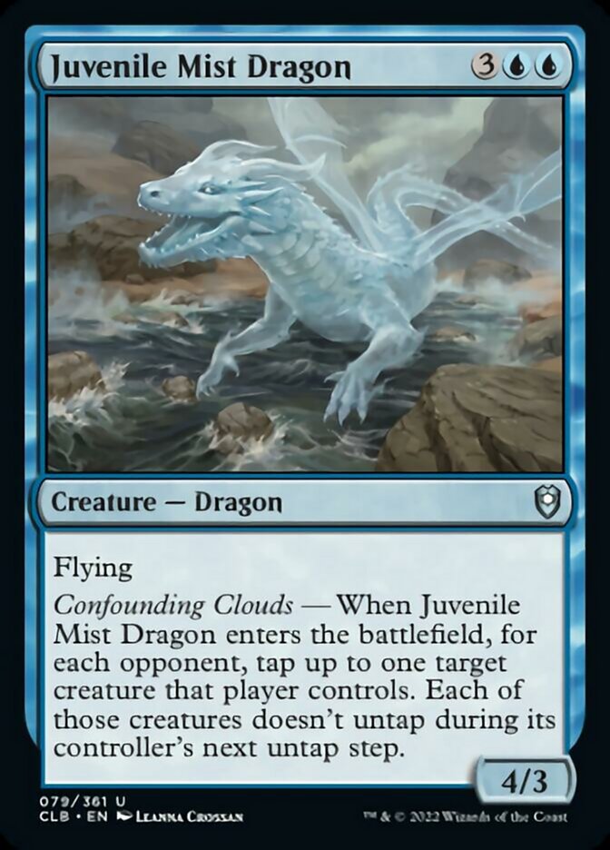 Juvenile Mist Dragon [Commander Legends: Battle for Baldur's Gate] | Game Master's Emporium (The New GME)