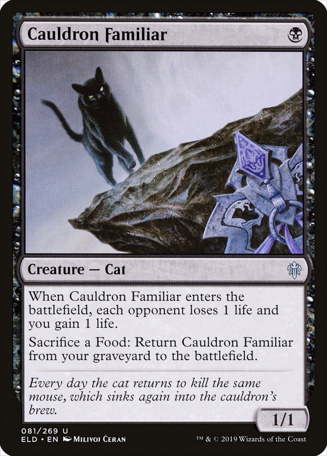 Cauldron Familiar [Throne of Eldraine] | Game Master's Emporium (The New GME)