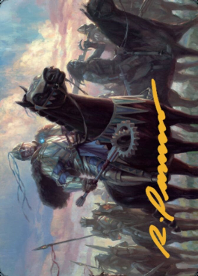 Shanid, Sleepers' Scourge Art Card (Gold-Stamped Signature) [Dominaria United Art Series] | Game Master's Emporium (The New GME)