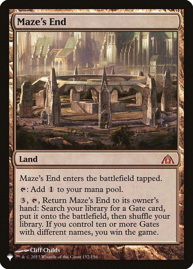 Maze's End [The List] | Game Master's Emporium (The New GME)