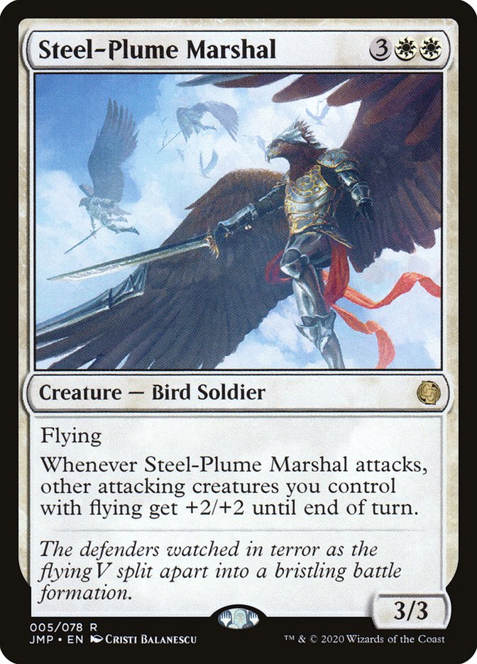 Steel-Plume Marshal [Jumpstart] | Game Master's Emporium (The New GME)