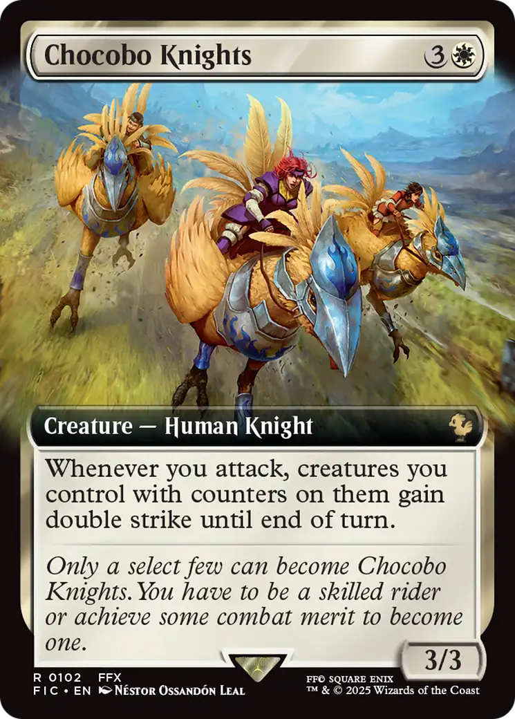 Chocobo Knights (Extended Art) [FINAL FANTASY Commander] | Game Master's Emporium (The New GME)
