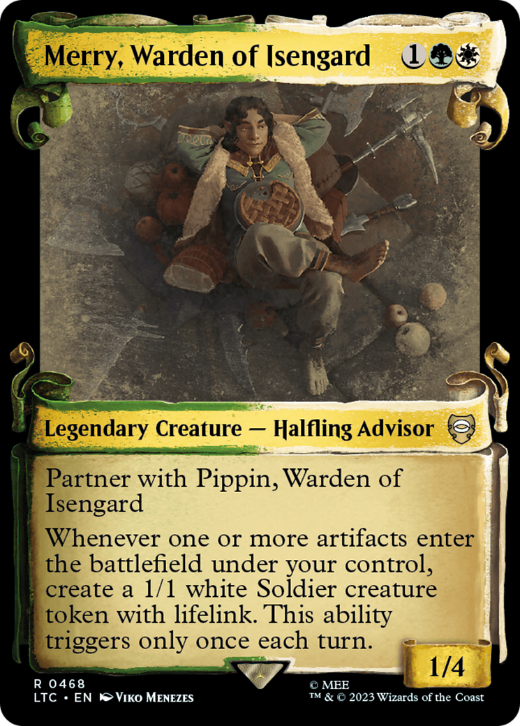 Merry, Warden of Isengard [The Lord of the Rings: Tales of Middle-Earth Commander Showcase Scrolls] | Game Master's Emporium (The New GME)