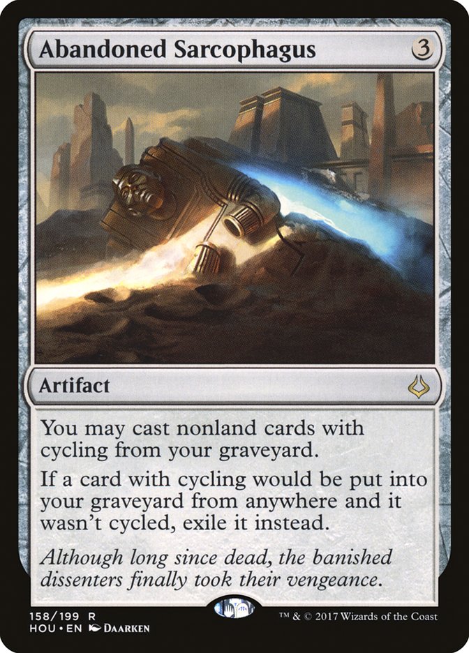 Abandoned Sarcophagus [Hour of Devastation] | Game Master's Emporium (The New GME)