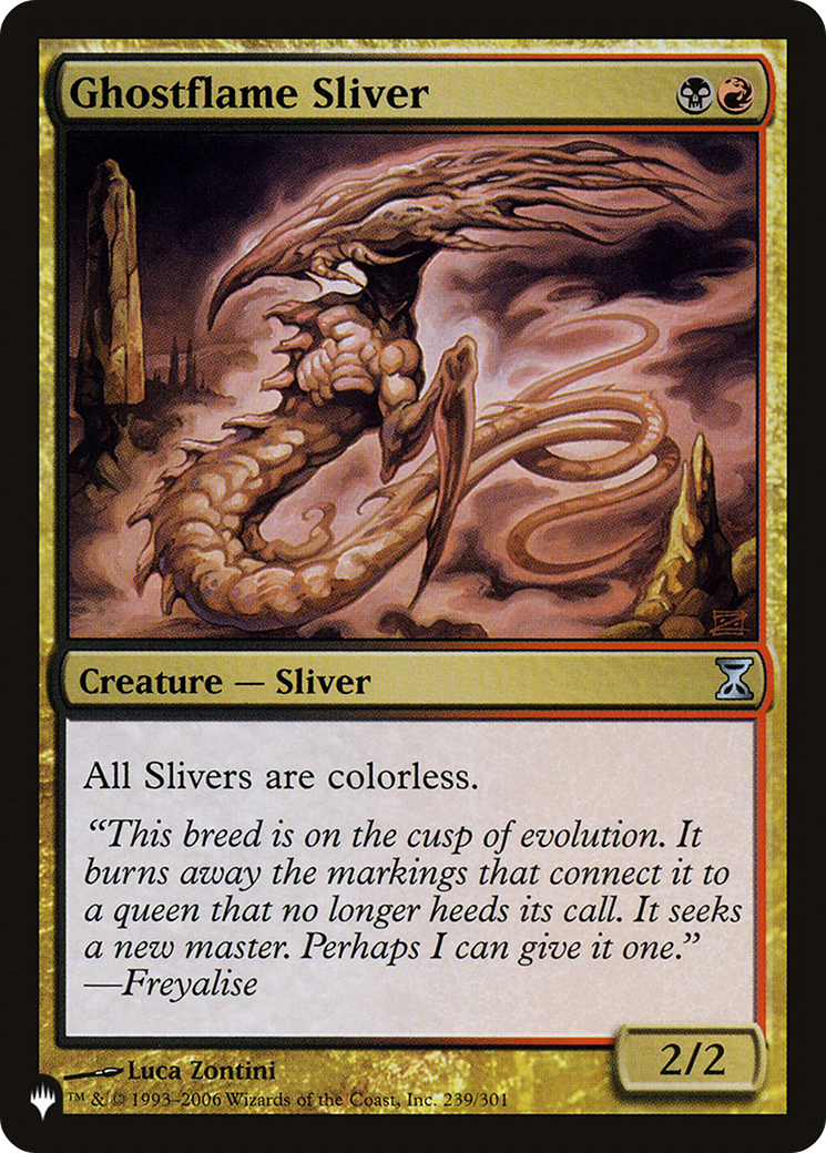 Ghostflame Sliver [The List] | Game Master's Emporium (The New GME)