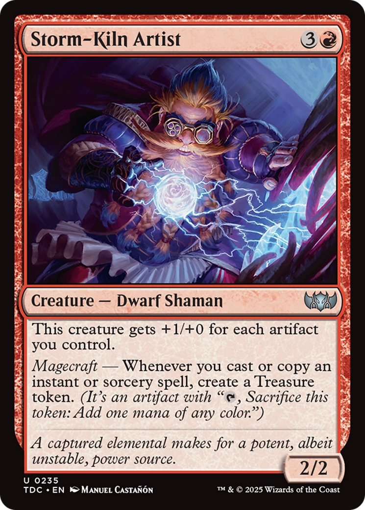 Storm-Kiln Artist [Tarkir: Dragonstorm Commander] | Game Master's Emporium (The New GME)