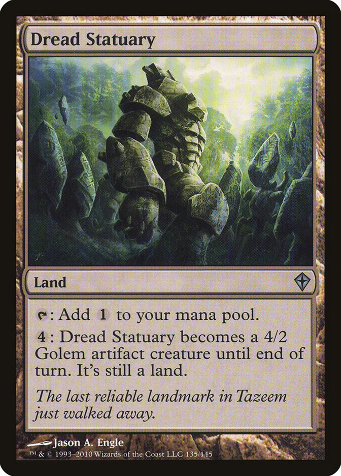 Dread Statuary [Worldwake] | Game Master's Emporium (The New GME)