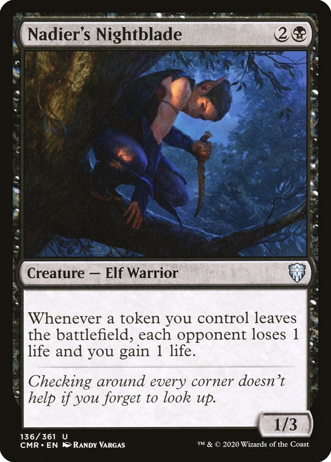 Nadier's Nightblade [Commander Legends] | Game Master's Emporium (The New GME)